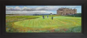 451-2 STEPHEN SHANKLAND (SCOTTISH BORN 1971) THE 18TH GREEN, OLD COURSE, ST. ANDREWS