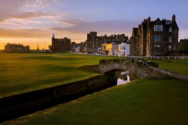 St. Andrews Swilcan Bridge Old Course