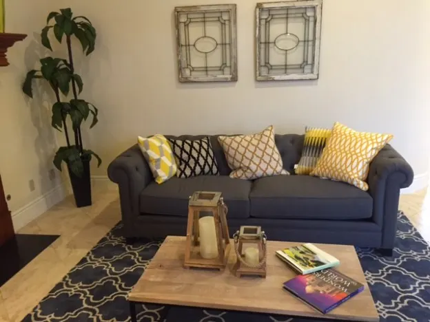 living room - straight on