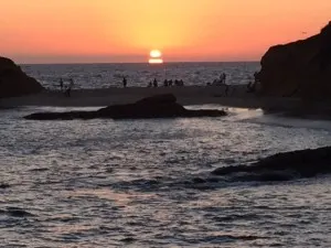 laguna sunset